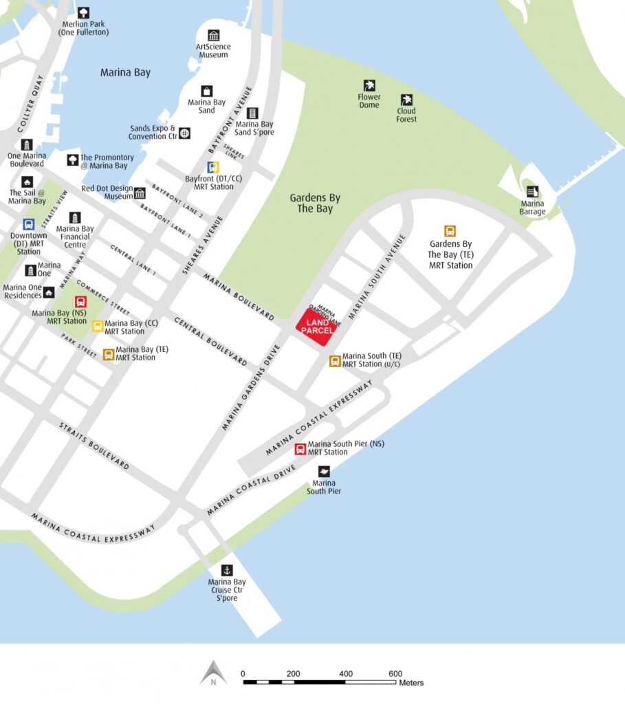 One Marina Gardens Location